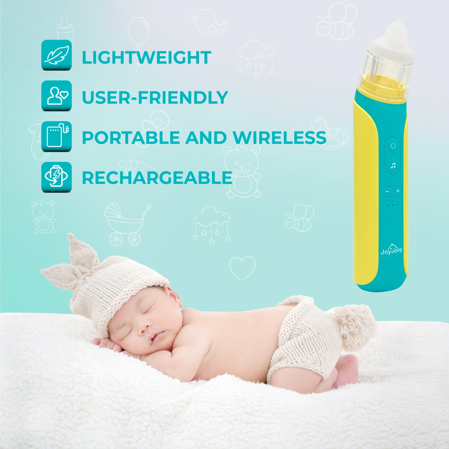 The 'SnotPro' Nasal Aspirator By JoyJony